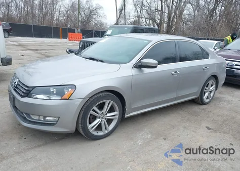 2014 Volkswagen Passat 1.8T Sel Premium из США, поврежденный, VIN 1VWCS7A3XEC015097